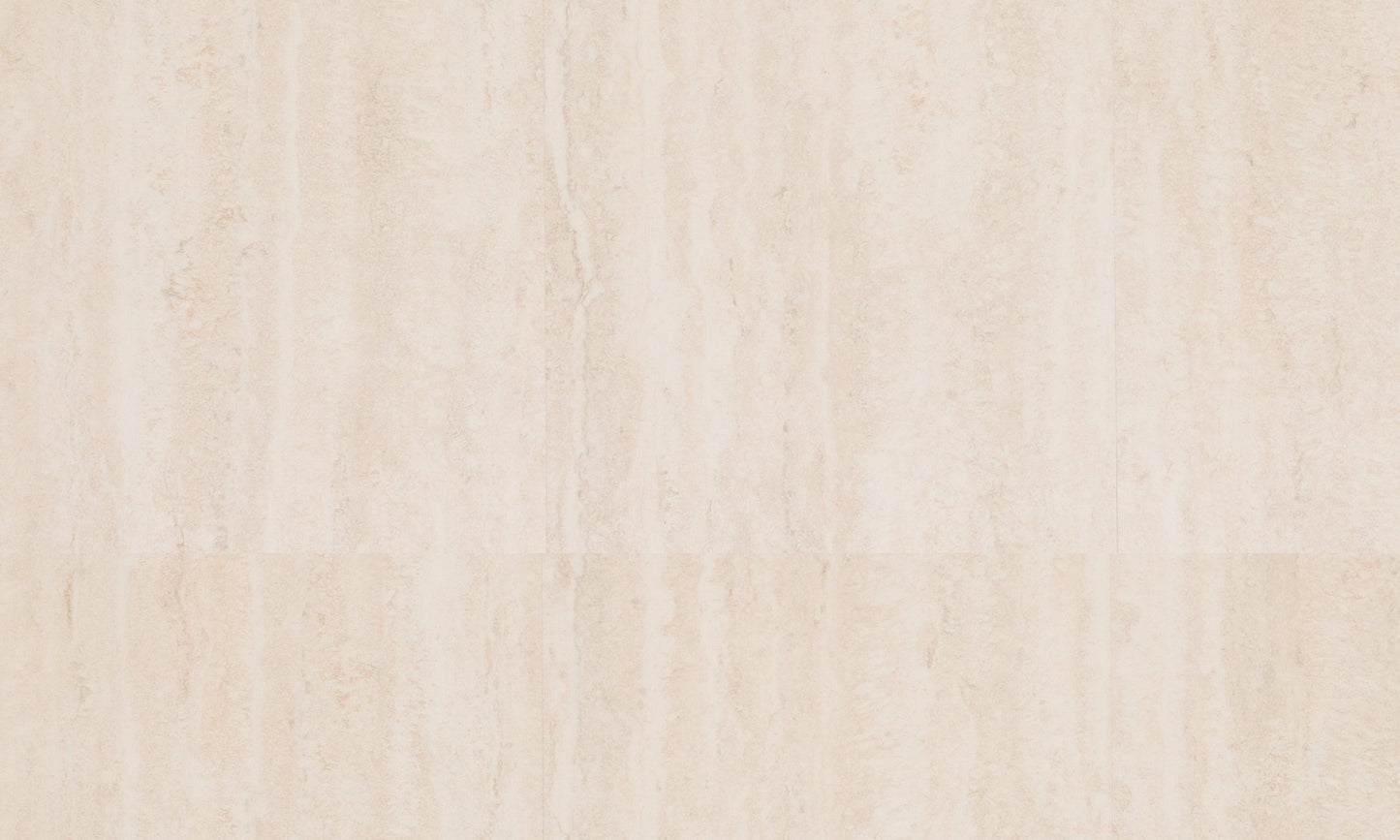 Smartdrop tile, travertine, 12.4x5/0.3mmx24.6, 21.13 SF/CTN * Blue Backing